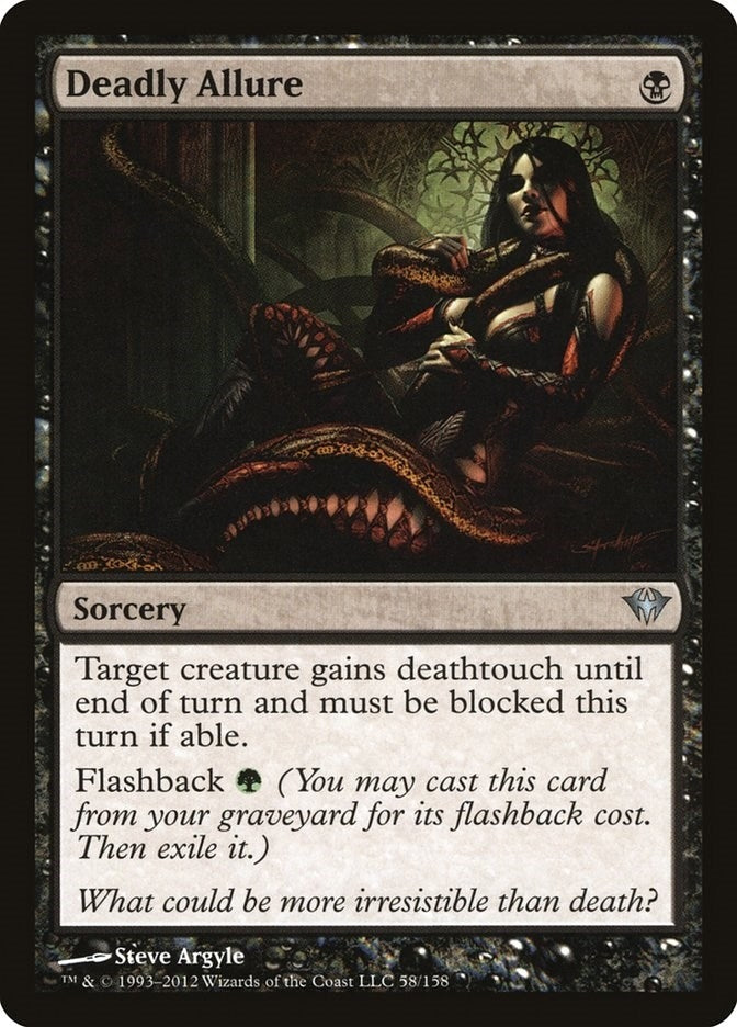 Image for Deadly Allure (58) (Dark Ascension) - Magic: The Gathering