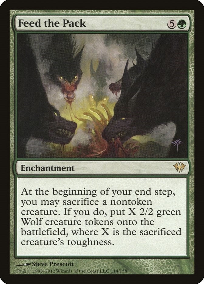 Image for Feed the Pack (114) (Dark Ascension) - Magic: The Gathering