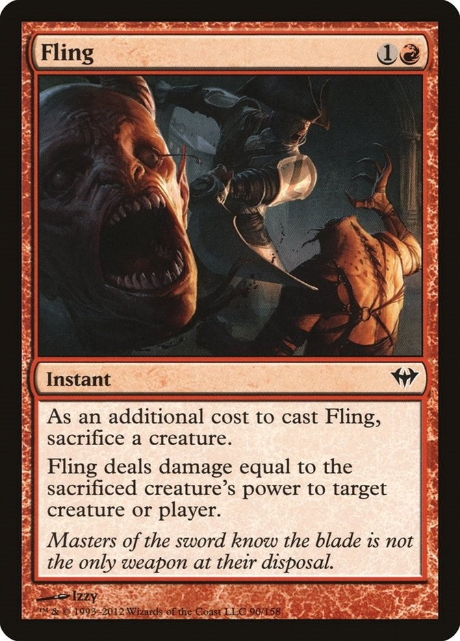 Image for Fling (90) (Dark Ascension) - Magic: The Gathering