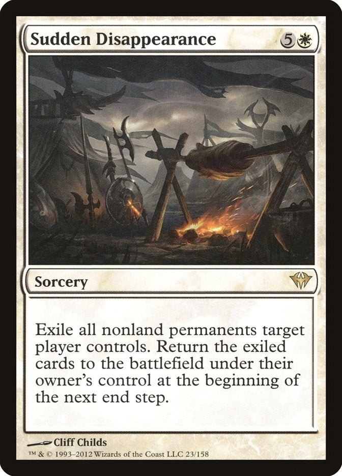 Image for Sudden Disappearance (23) (Dark Ascension) - Magic: The Gathering