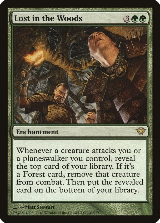 Image for Lost in the Woods (123) (Dark Ascension) - Magic: The Gathering