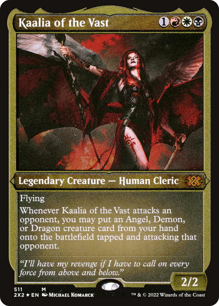Kaalia of the Vast (2X2-511) - Double Masters 2022 Foil