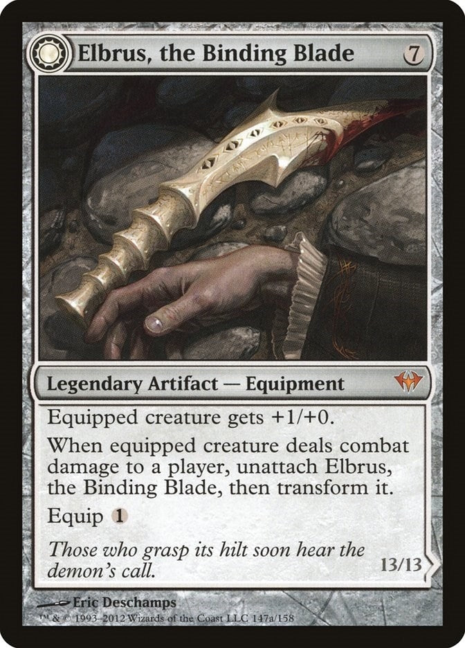 Image for Elbrus, the Binding Blade (147) (Dark Ascension) - Magic: The Gathering