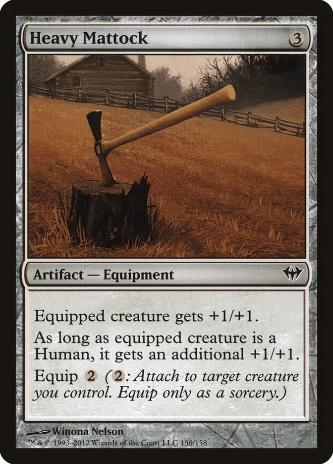 Image for Heavy Mattock (150) (Dark Ascension) - Magic: The Gathering
