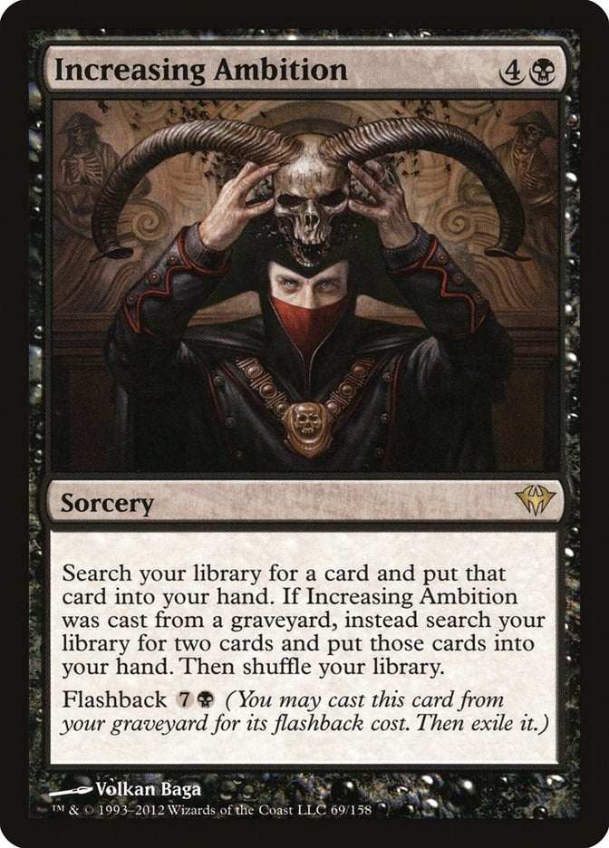 Image for Increasing Ambition (69) (Dark Ascension) - Magic: The Gathering