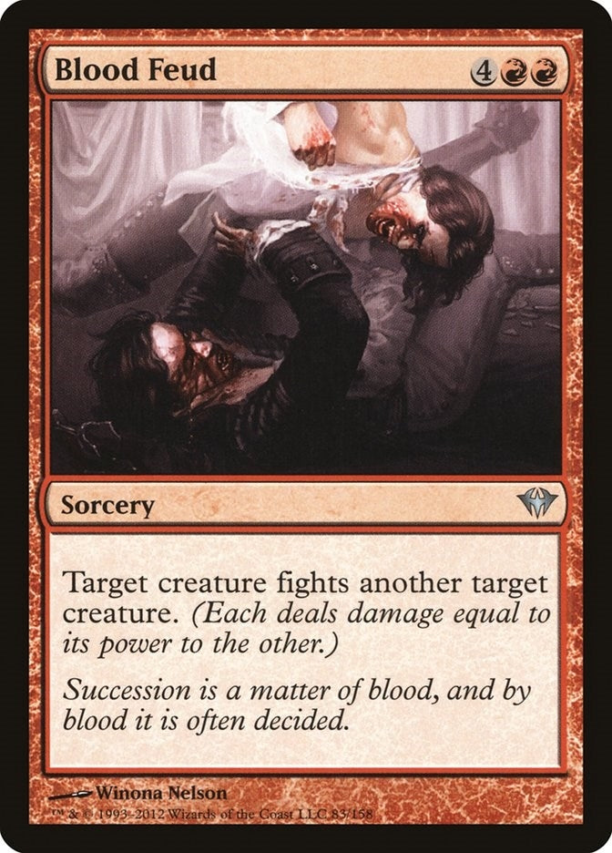 Image for Blood Feud (83) (Dark Ascension) - Magic: The Gathering
