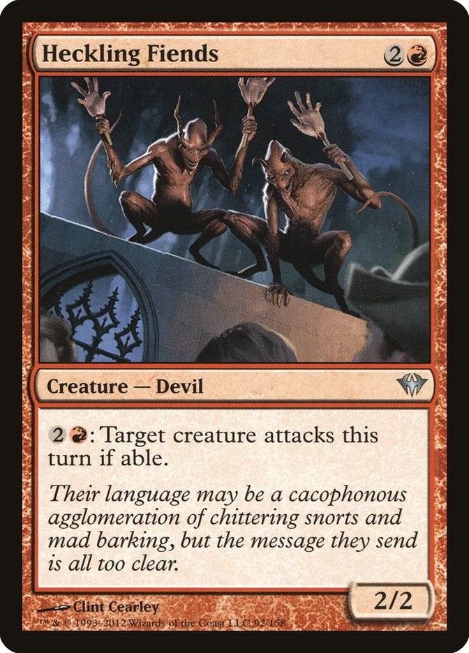 Image for Heckling Fiends (92) (Dark Ascension) - Magic: The Gathering