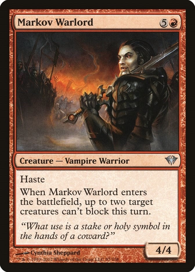 Markov Warlord (97) (Dark Ascension)