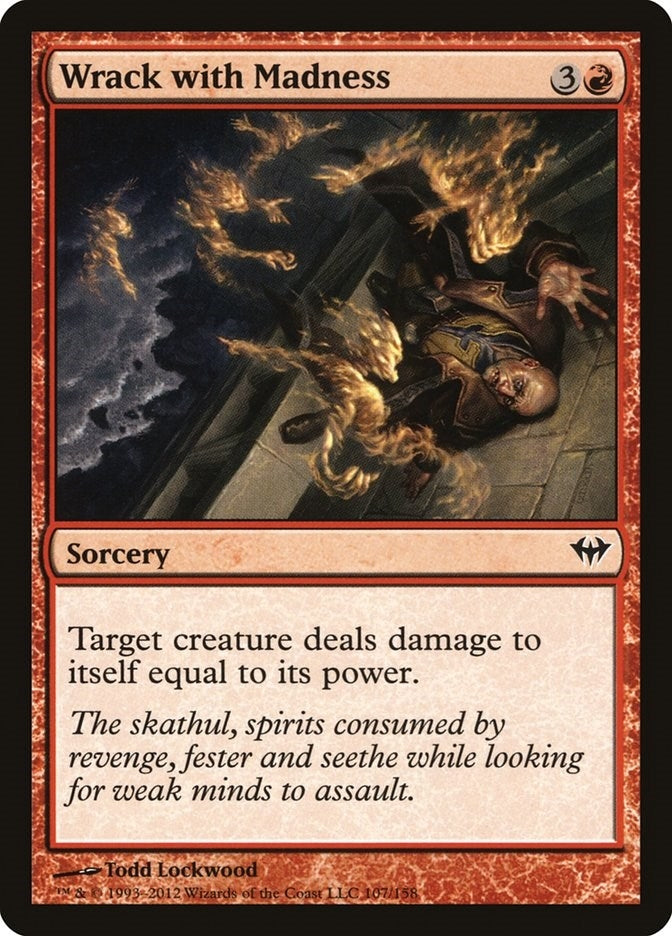Image for Wrack with Madness (107) (Dark Ascension) - Magic: The Gathering