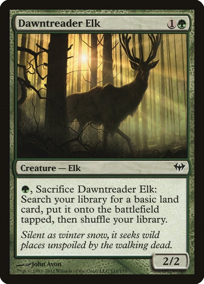 Dawntreader Elk (111) (Dark Ascension)