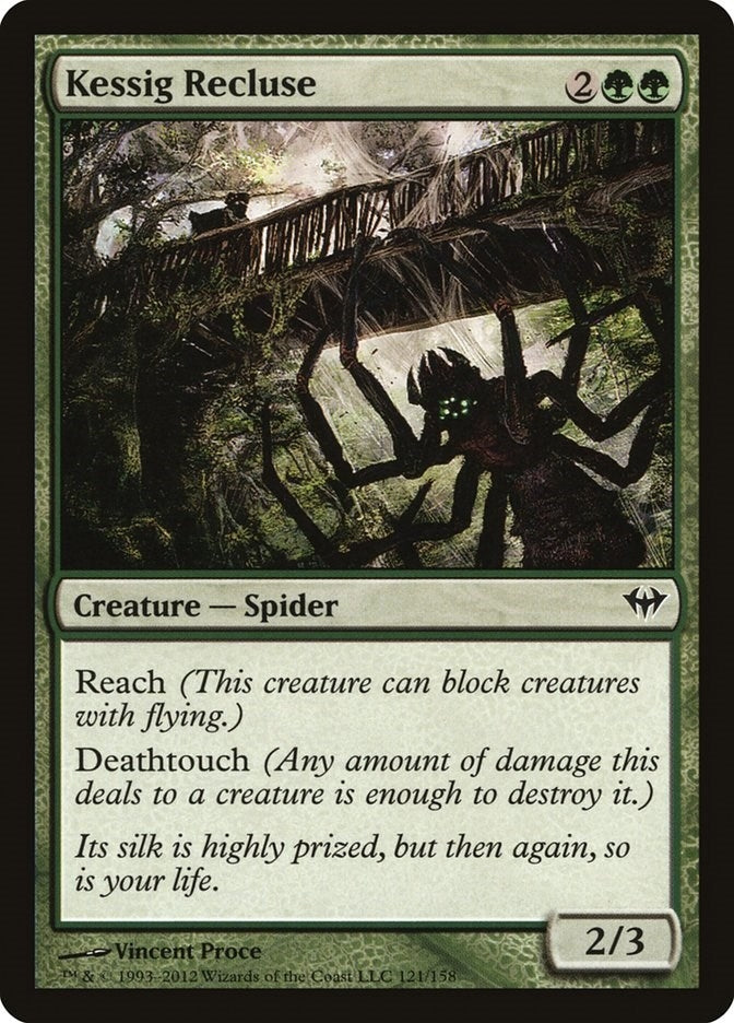 Image for Kessig Recluse (121) (Dark Ascension) - Magic: The Gathering