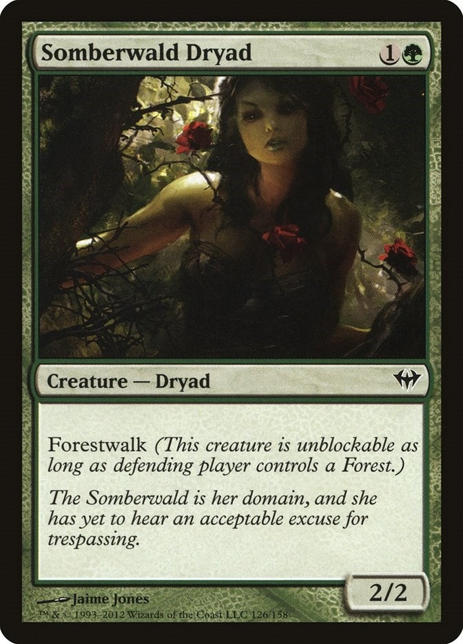 Image for Somberwald Dryad (126) (Dark Ascension) - Magic: The Gathering