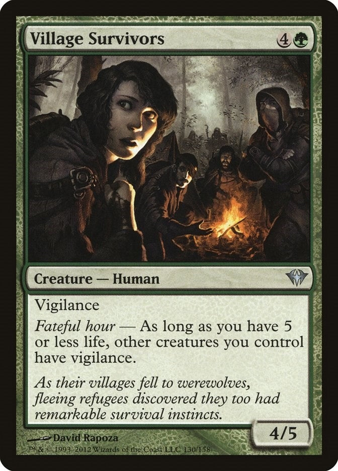 Image for Village Survivors (130) (Dark Ascension) - Magic: The Gathering