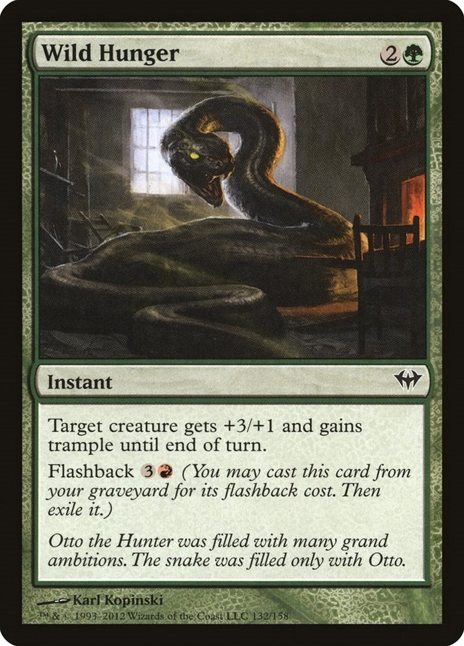 Wild Hunger (132) (Dark Ascension)