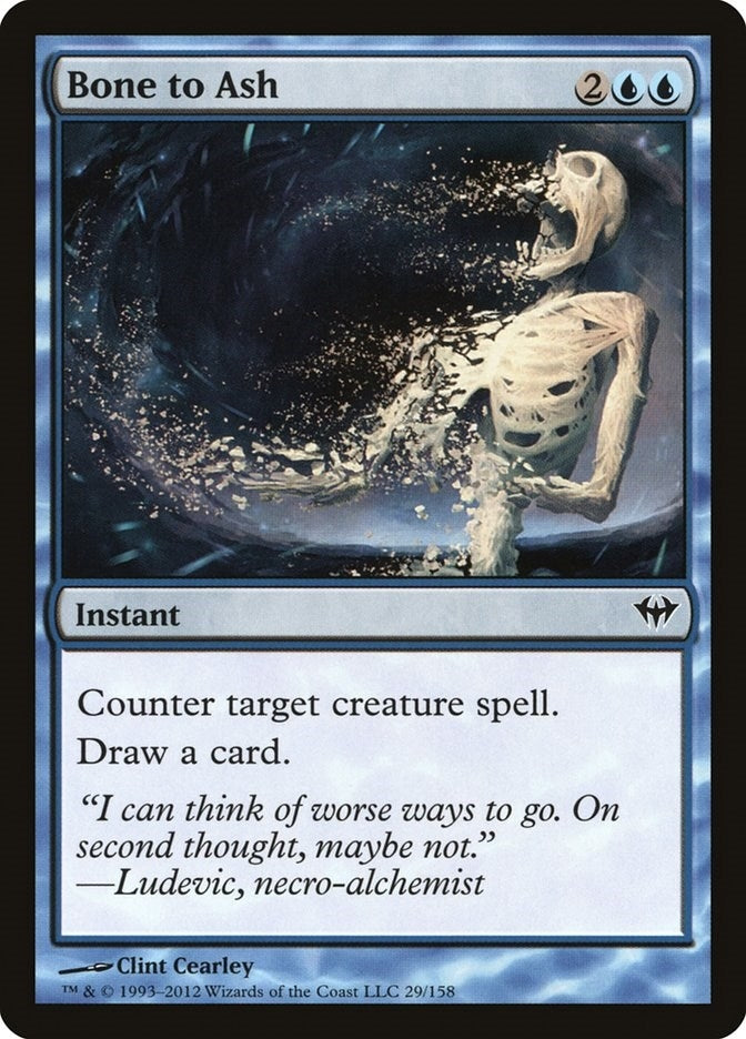 Bone to Ash (29) (Dark Ascension)