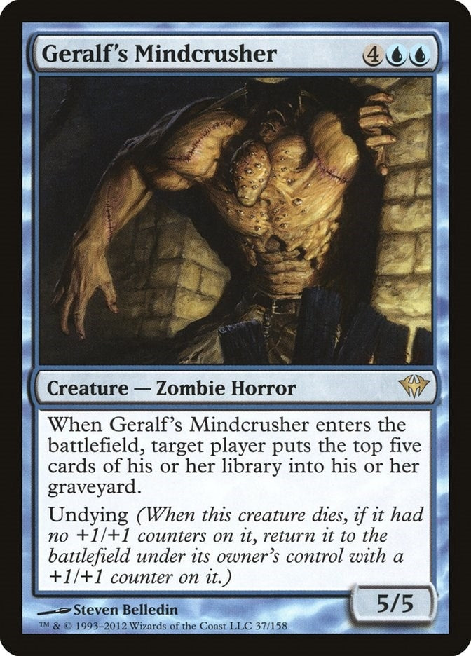 Geralf's Mindcrusher (37) (Dark Ascension)