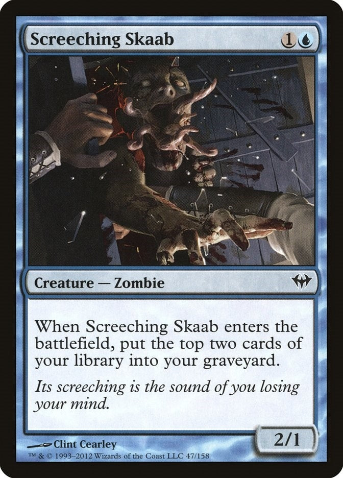 Image for Screeching Skaab (47) (Dark Ascension) - Magic: The Gathering