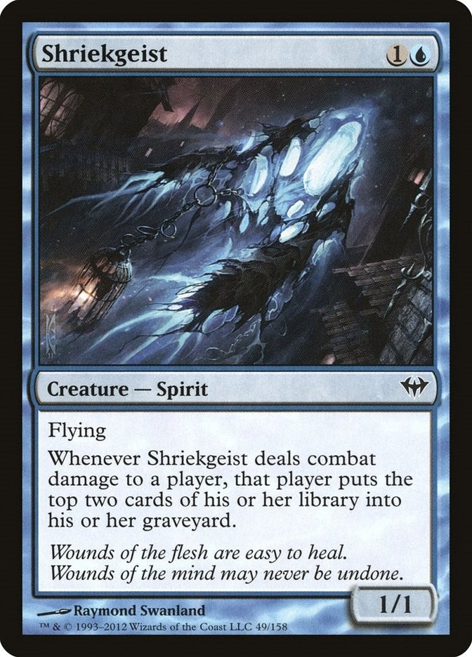 Image for Shriekgeist (49) (Dark Ascension) - Magic: The Gathering
