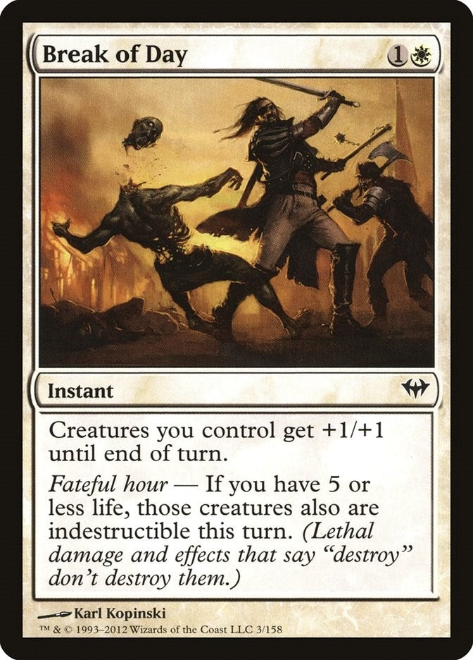 Break of Day (3) (Dark Ascension)