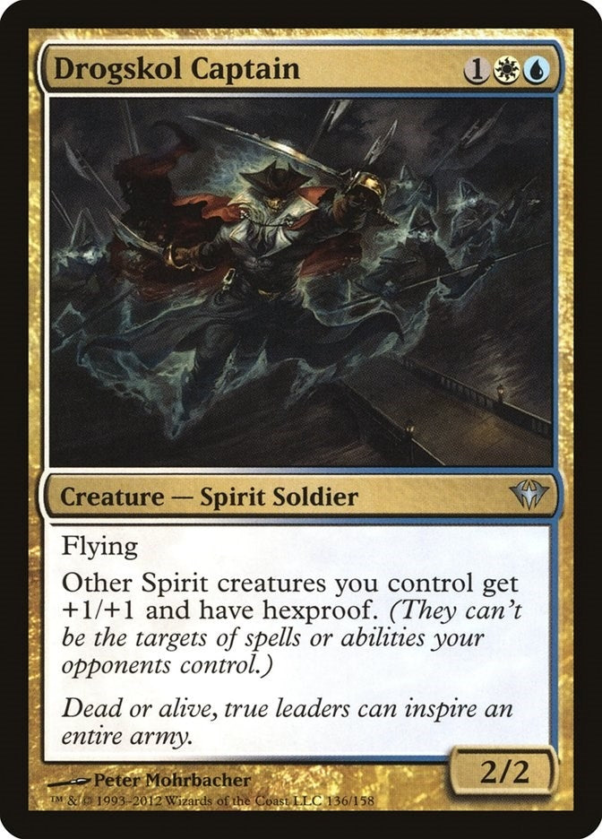 Image for Drogskol Captain (136) (Dark Ascension) - Magic: The Gathering
