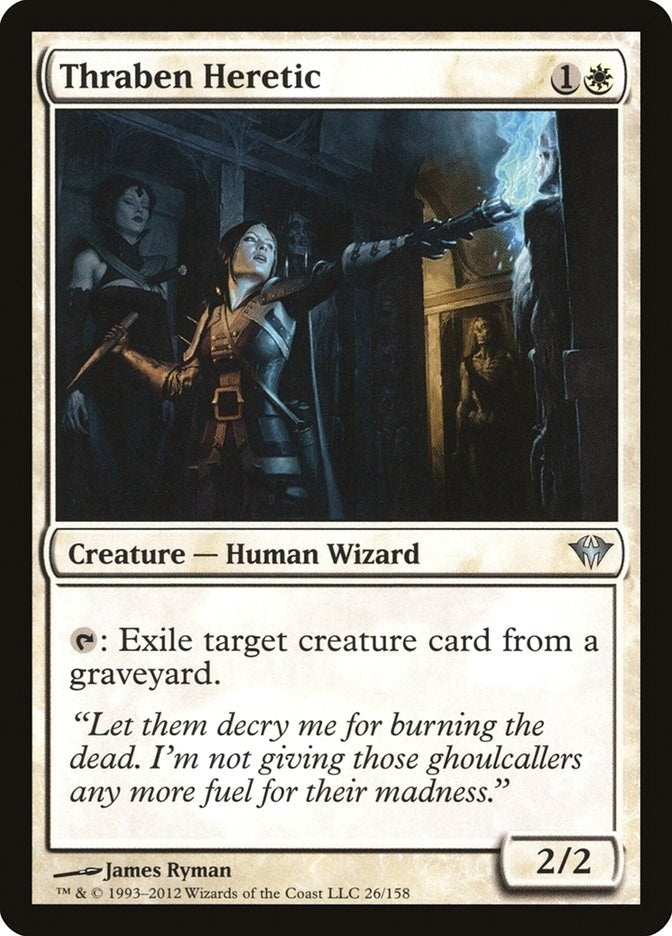 Image for Thraben Heretic (26) (Dark Ascension) - Magic: The Gathering