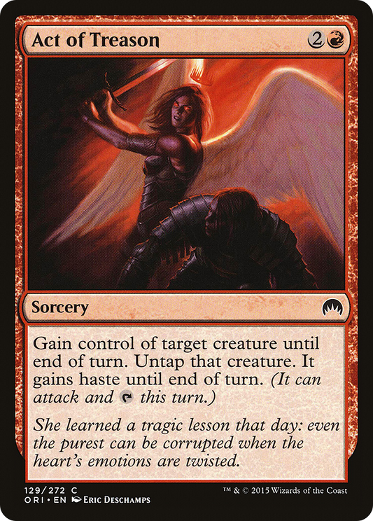 Act of Treason (129) (ORI)