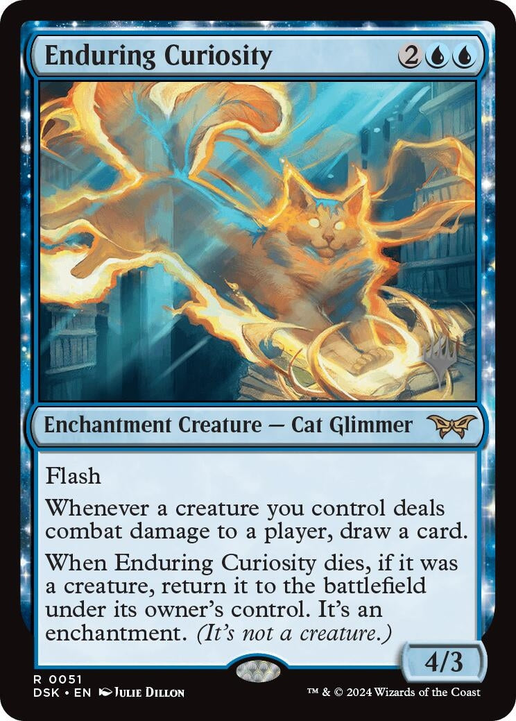 Enduring Curiosity (51) (Duskmourn: House of Horror) (PPDSK)