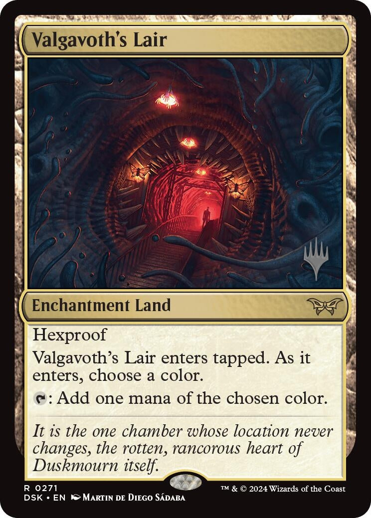 Valgavoth's Lair (271) (Duskmourn: House of Horror) (PPDSK)
