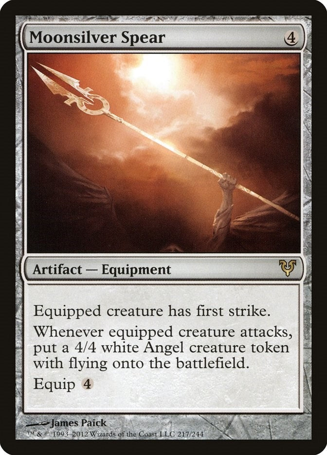 Image for Moonsilver Spear (217) (Avacyn Restored) - Magic: The Gathering