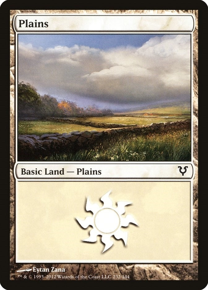 Plains (232) (232) (Avacyn Restored)
