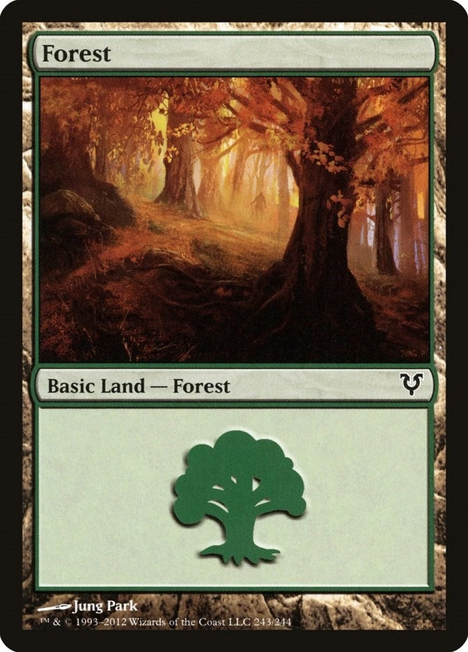 Forest (243) (243) (Avacyn Restored)
