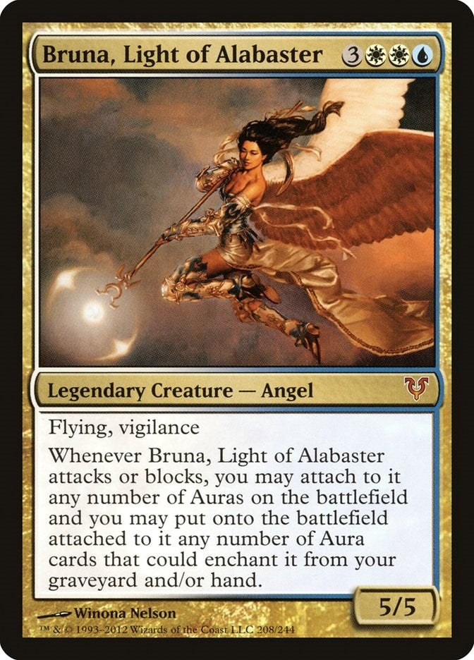 Image for Bruna, Light of Alabaster (208) (Avacyn Restored) - Magic: The Gathering