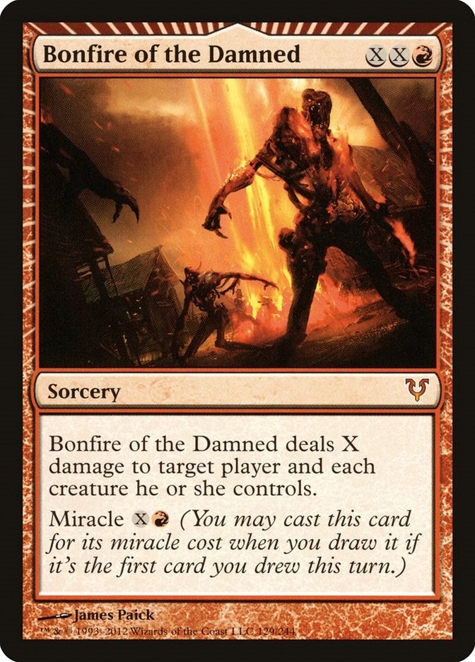 Image for Bonfire of the Damned (129) (Avacyn Restored) - Magic: The Gathering