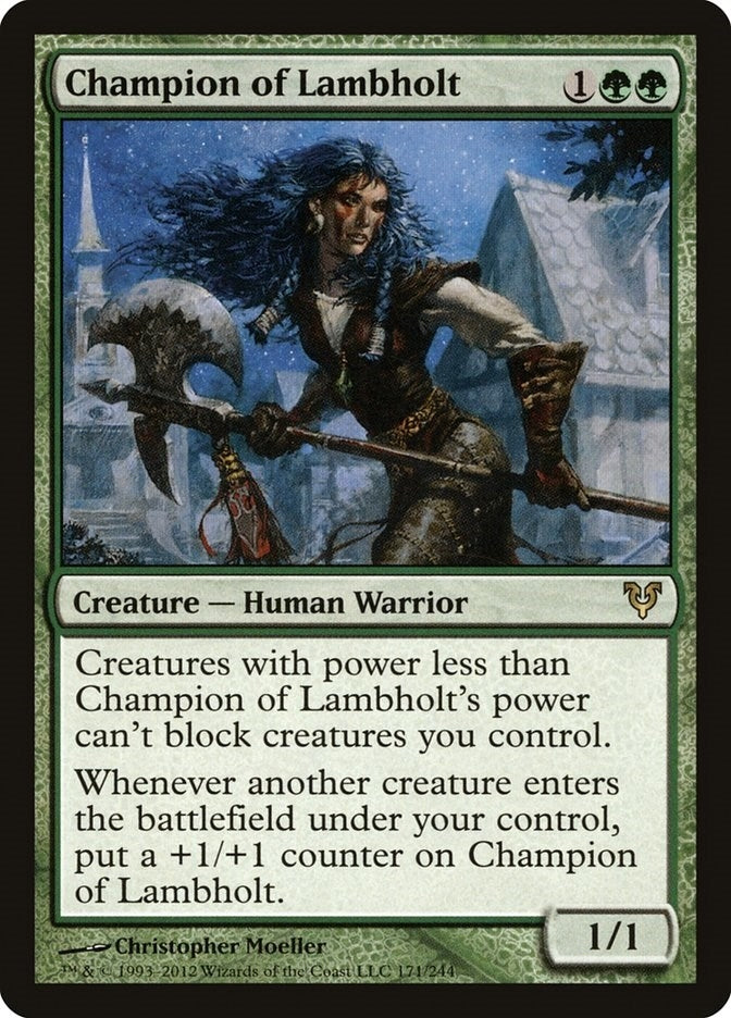 Image for Champion of Lambholt (171) (Avacyn Restored) - Magic: The Gathering