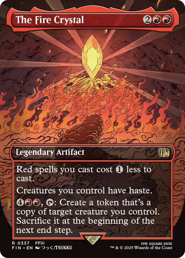 The Fire Crystal (Borderless) (337) (FIN)