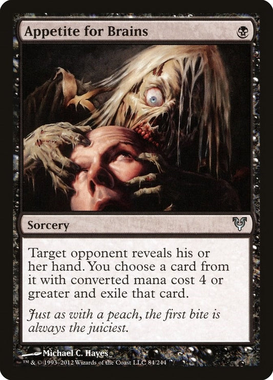 Appetite for Brains (84) (Avacyn Restored)