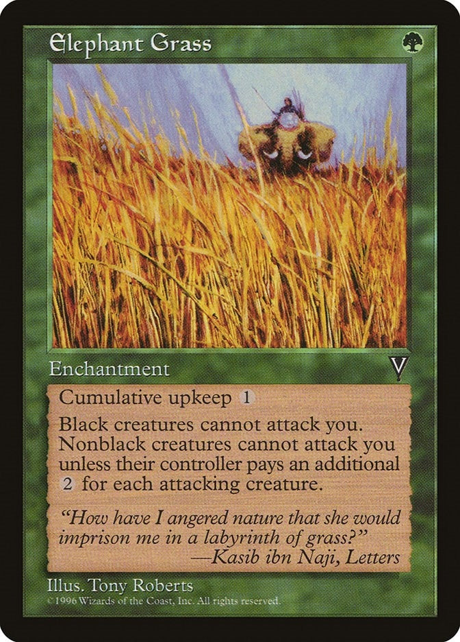 Image for Elephant Grass (Visions) - Magic: The Gathering