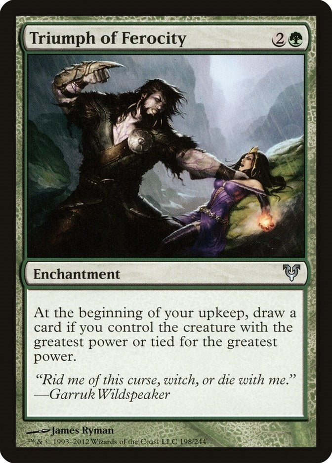 Image for Triumph of Ferocity (198) (Avacyn Restored) - Magic: The Gathering