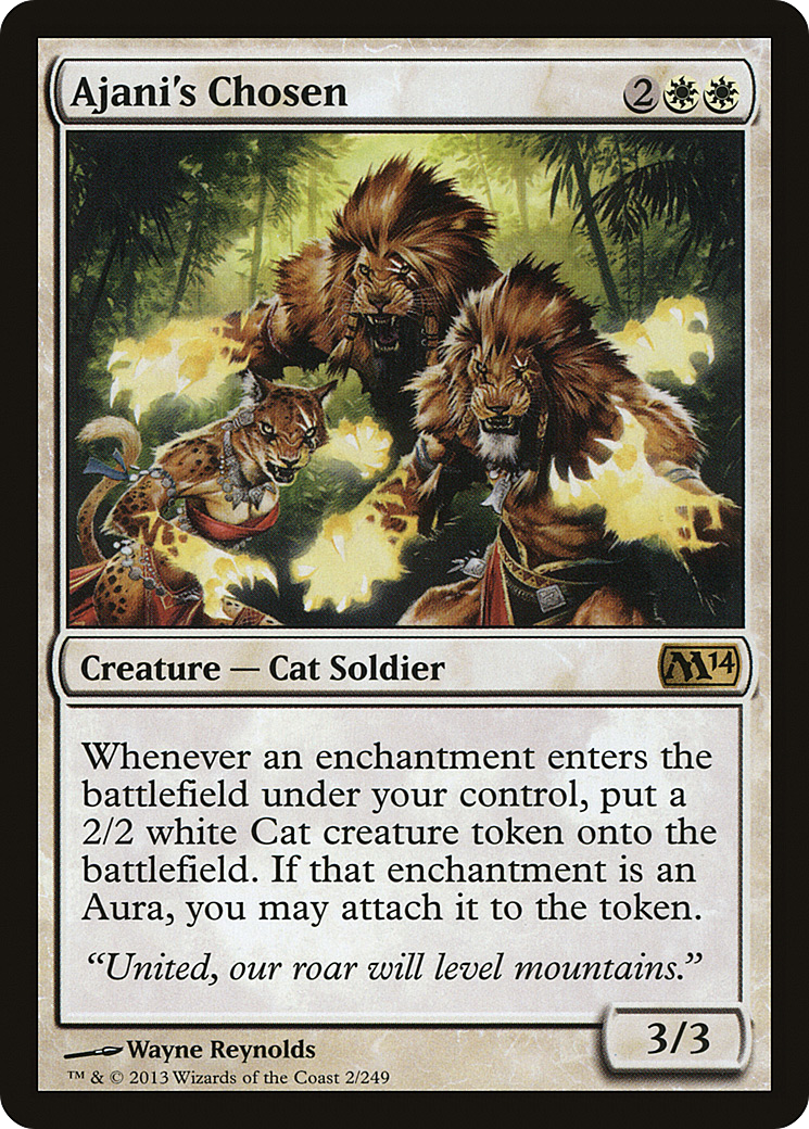 Ajani's Chosen (2) (M14)