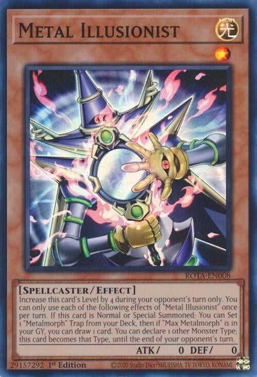 Image for Metal Illusionist (ROTA-EN008) (Rage of the Abyss) - YuGiOh