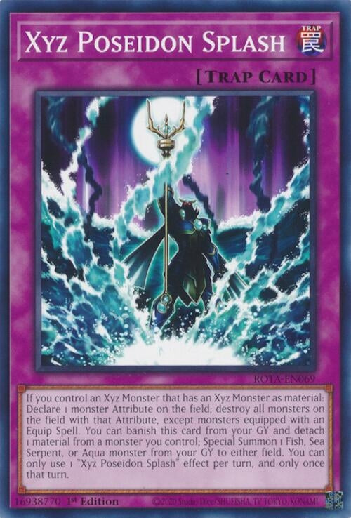 Xyz Poseidon Splash (ROTA-EN069) (Rage of the Abyss)