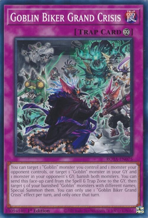 Goblin Biker Grand Crisis (ROTA-EN075) (Rage of the Abyss)