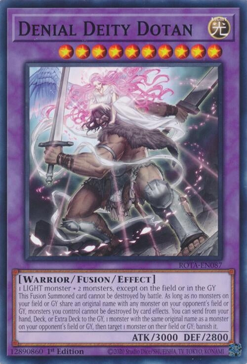 Image for Denial Deity Dotan (ROTA-EN087) (Rage of the Abyss) - YuGiOh