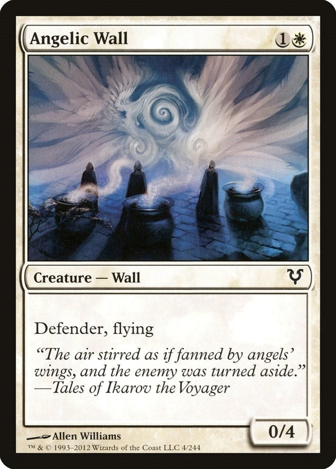 Angelic Wall (4) (Avacyn Restored)