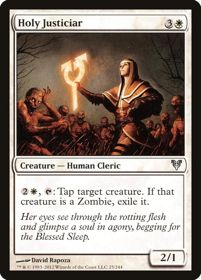Image for Holy Justiciar (25) (Avacyn Restored) - Magic: The Gathering