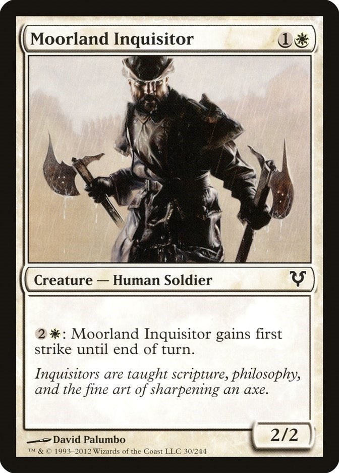Moorland Inquisitor (30) (Avacyn Restored)
