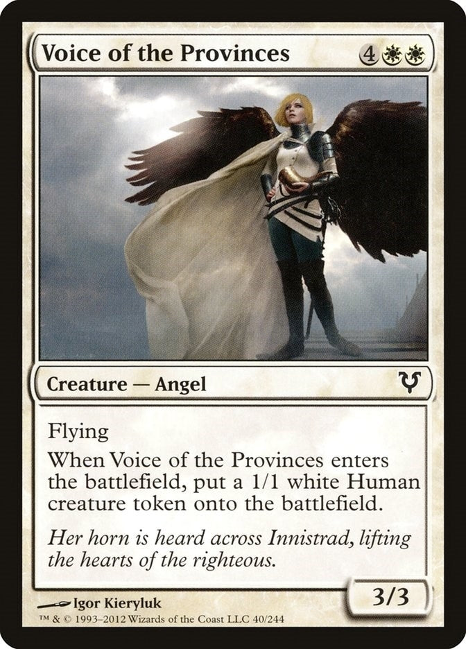 Image for Voice of the Provinces (40) (Avacyn Restored) - Magic: The Gathering