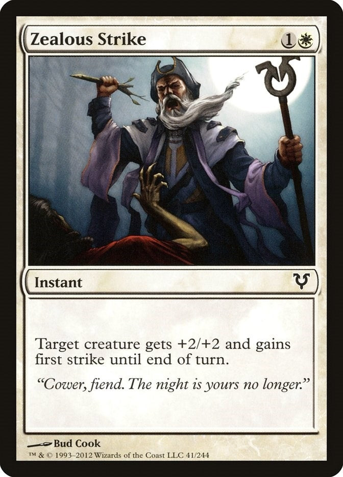 Image for Zealous Strike (41) (Avacyn Restored) - Magic: The Gathering