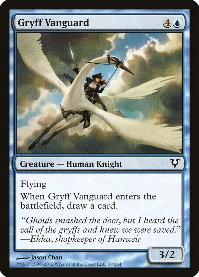 Image for Gryff Vanguard (59) (Avacyn Restored) - Magic: The Gathering