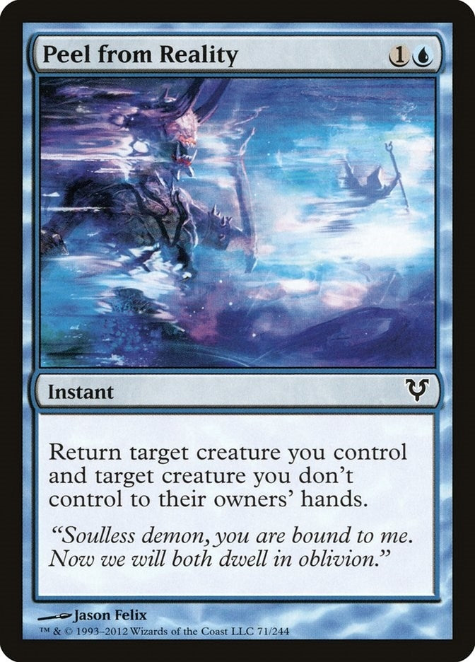 Peel from Reality (71) (Avacyn Restored)